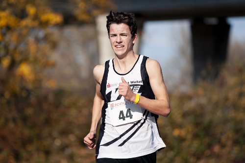 Luca Gränzer beim 3 km Lauf © Frederick Kämpfert