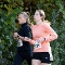 V.l.n.r. Janina Schlägel , Valerie Lempp beim 5 km Lauf © Frederick Kämpfert