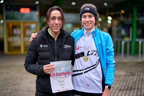 Trainerin Elke Widmann und Bianca Böhnke © Roman Böhnke