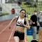 Vivian Grothe beim 400m Lauf © Frederick Kämpfert