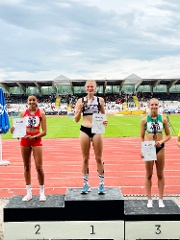 Gold für Lilly Streuber – VfL-Athletinnen überzeugen bei Deutscher U16-Meisterschaft
