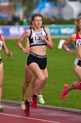 Bianca Böhnke bei der DM in Rostock (Foto: Böhnke)