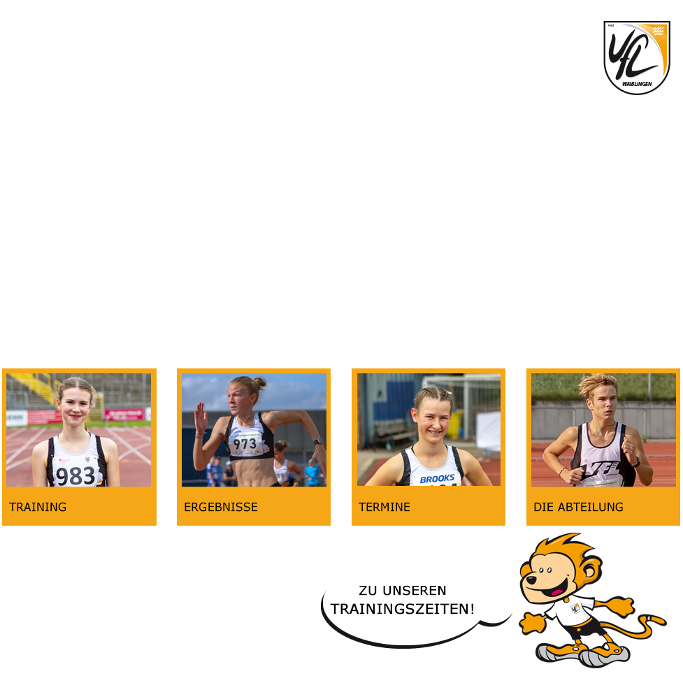 Herzlich willkommen bei der Abteilung Leichtathletik vom VfL Waiblingen 1862 e.V.